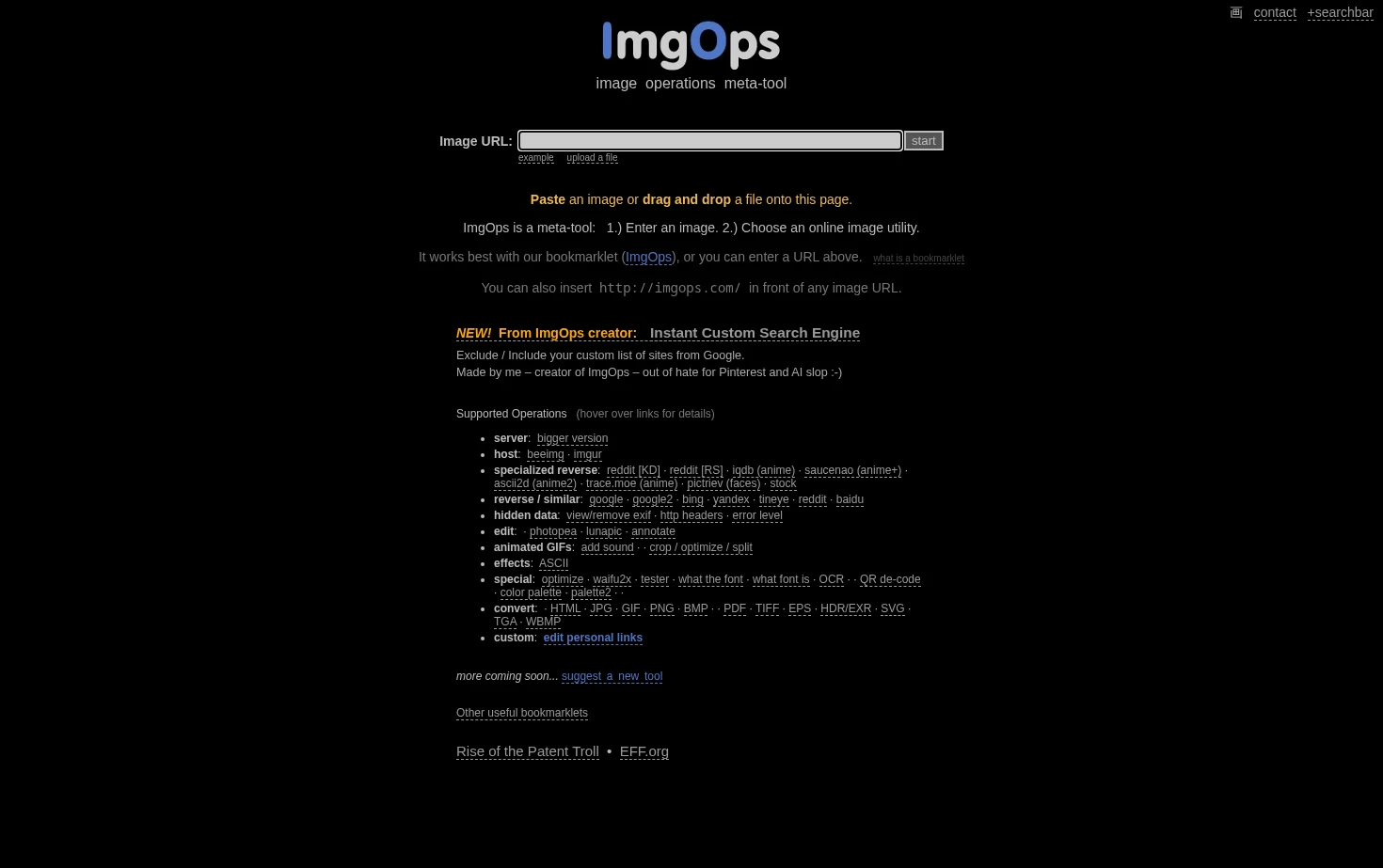 ImgOps 页面快照